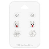 Christmas - 925 Sterling Silver Kids Jewelry Sets SD41483