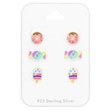 Dessert - 925 Sterling Silver Kids Jewelry Sets SD41484