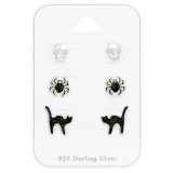 Halloween - 925 Sterling Silver Kids Jewelry Sets SD41486