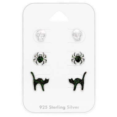 Halloween - 925 Sterling Silver Kids Jewelry Sets SD41486