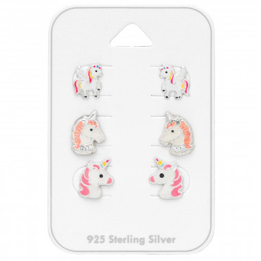Unicorn - 925 Sterling Silver Kids Jewelry Sets SD43782