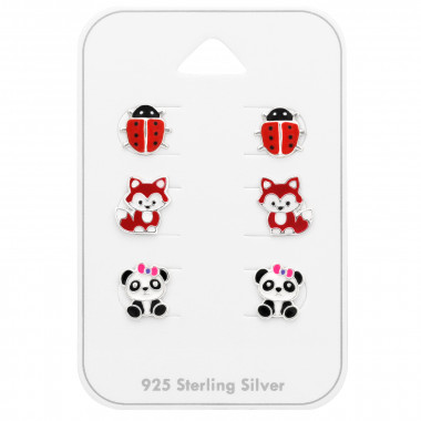 Animal - 925 Sterling Silver Kids Jewelry Sets SD43785