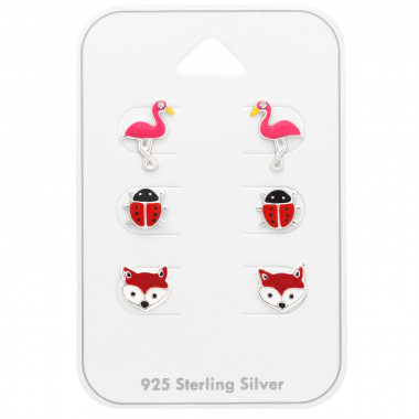 Animal - 925 Sterling Silver Kids Jewelry Sets SD43788