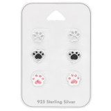 Paw Print - 925 Sterling Silver Kids Jewelry Sets SD43790