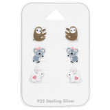 Animal - 925 Sterling Silver Kids Jewelry Sets SD43794