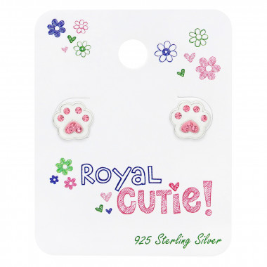 Paw Print - 925 Sterling Silver Kids Jewelry Sets SD45437