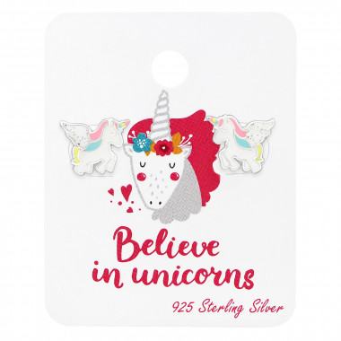 Unicorn - 925 Sterling Silver Kids Jewelry Sets SD45444