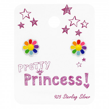 Flower - 925 Sterling Silver Kids Jewelry Sets SD45455