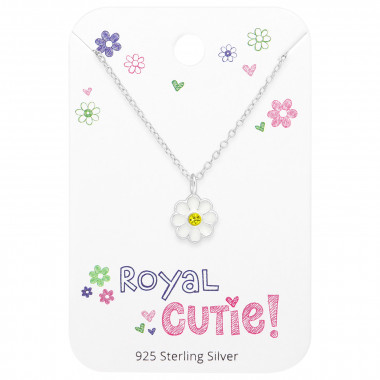 Flower - 925 Sterling Silver Kids Jewelry Sets SD45462
