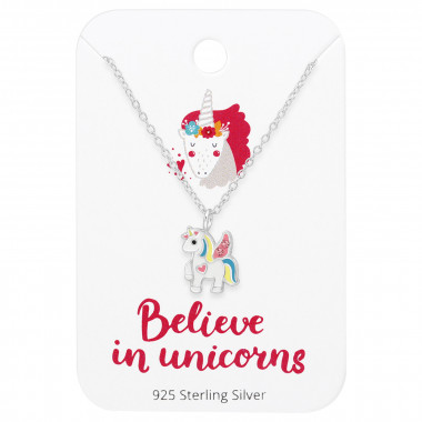 Unicorn - 925 Sterling Silver Kids Jewelry Sets SD45466