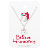 Caticorn - 925 Sterling Silver Kids Jewelry Sets SD45468