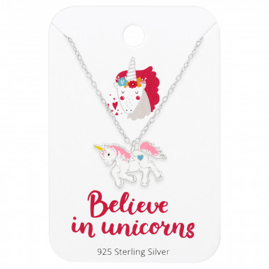 Unicorn - 925 Sterling Silver Kids Jewelry Sets SD45470