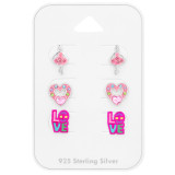 Valentine's - 925 Sterling Silver Kids Jewelry Sets SD47120