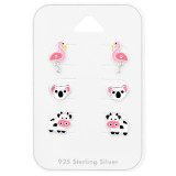 Animal - 925 Sterling Silver Kids Jewelry Sets SD47124