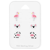 Animal - 925 Sterling Silver Kids Jewelry Sets SD47124