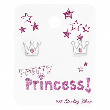 Crown - 925 Sterling Silver Kids Jewelry Sets SD47361