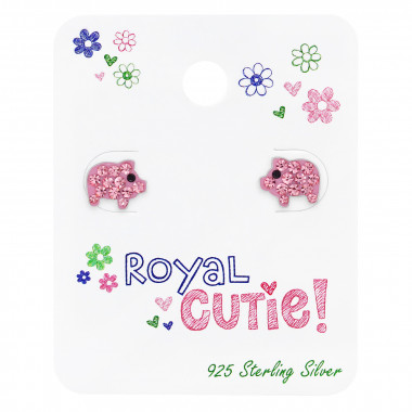 Pig - 925 Sterling Silver Kids Jewelry Sets SD47365