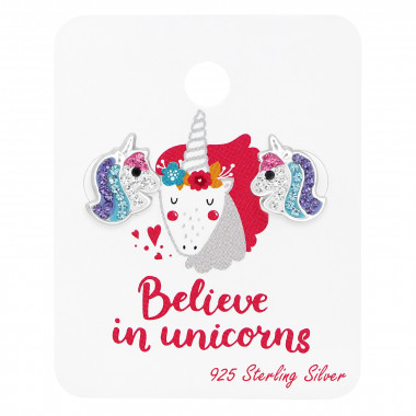 Unicorn - 925 Sterling Silver Kids Jewelry Sets SD47367