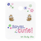 Sloth - 925 Sterling Silver Kids Jewelry Sets SD49007
