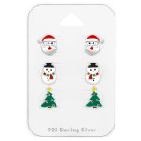 Christmas - 925 Sterling Silver Kids Jewelry Sets SD49128