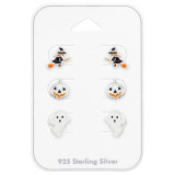 Halloween - 925 Sterling Silver Kids Jewelry Sets SD49131