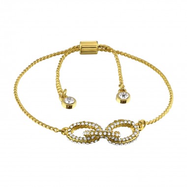 Oval Link - Crystal Bracelets & Necklaces SD34167