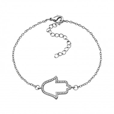 Hamsa - Cubic Zirconia Bracelets & Necklaces SD34277