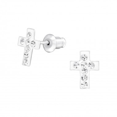 Cross - Brass Earrings & Studs SD36034
