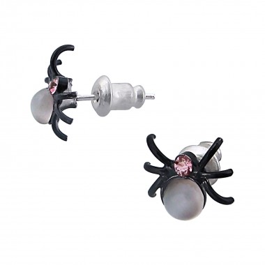 Saturated spider - Base Metal Earrings & Studs SD6469