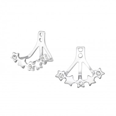 Star - 925 Sterling Silver Silver Findings SD34937
