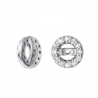 Circle - 925 Sterling Silver Silver Findings SD35651
