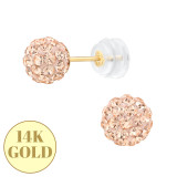 4Mm, 6Mm, Ferido - 14K Gold Gold Earrings SD47965