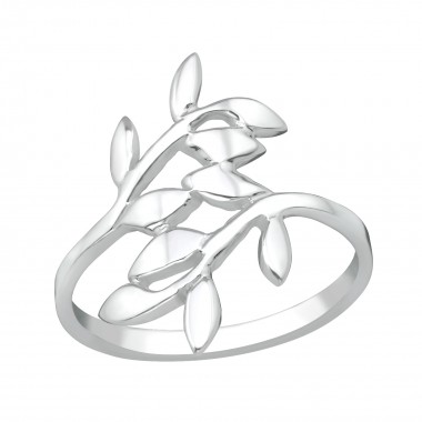 Olive Leaf - 925 Sterling Silver Silver Heavy SD38957