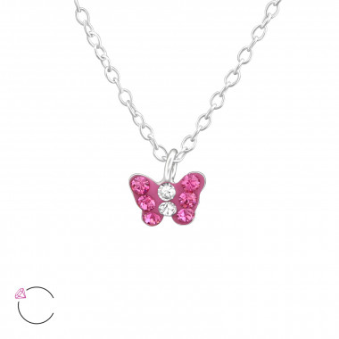 Butterfly - 925 Sterling Silver La Crystale for Children SD37646