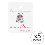Princess Ear Stud Cards - Paper Packaging SD34079