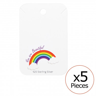 Rainbow Necklaces Cards - Paper Packaging SD35831