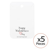 Happy Valentines Day Necklaces Cards - Paper Packaging SD35836