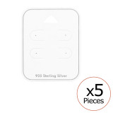 Card For 2 Pairs Of Ear Studs - Paper Packaging SD49453