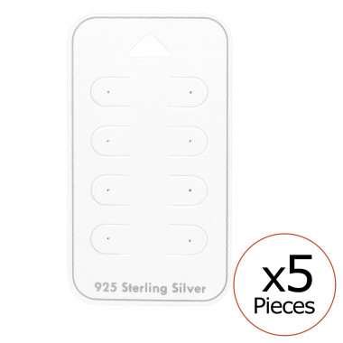 Card For 4 Pairs Of Ear Studs - Paper Packaging SD49454