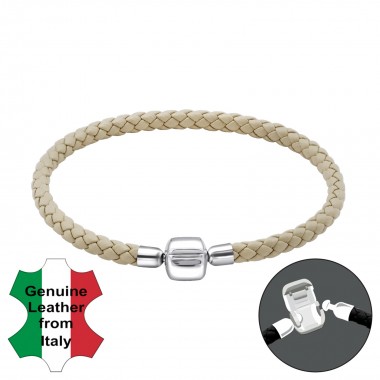 Plain - Leather Cord Bracelet for Beads SD22507
