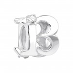 Number Thirteen - 925 Sterling Silver Beads with CZ/Crystal SD3653 Number Thirteen - 925 Sterling Silver Beads with CZ/Crystal SD3653