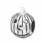 Pumpkin - 925 Sterling Silver Simple Beads SD2848 Pumpkin - 925 Sterling Silver Simple Beads SD2848