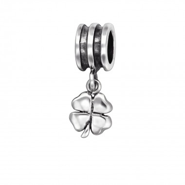 Shamrock - 925 Sterling Silver Simple Beads SD29559