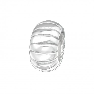 Round - 925 Sterling Silver Simple Beads SD3663