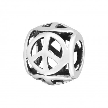 Round - 925 Sterling Silver Simple Beads SD3787