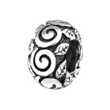 Round - 925 Sterling Silver Simple Beads SD4392