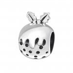 Christmas Pudding - 925 Sterling Silver Simple Beads SD6013 Christmas Pudding - 925 Sterling Silver Simple Beads SD6013