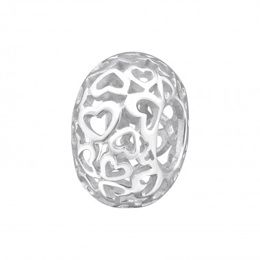 Filigree - 925 Sterling Silver Simple Beads SD6018