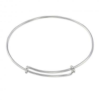 Adjustable Charm - 925 Sterling Silver Bangles SD30556