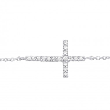 Cross - 925 Sterling Silver Bracelets SD17181